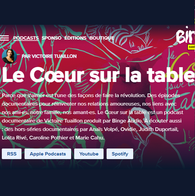 Podcast originale in francese